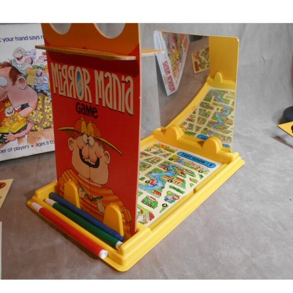 Vintage 1982 Mirror Mania Game Whitman #4835-21 Complete - Picture 5 of 10
